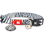 Max & Molly Smart ID Cat Collar - Design Zebra