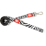 Max & Molly Short Leash - Design – Zebra