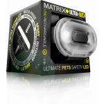 Max & Molly Matrix Ultra LED - Safety light Black