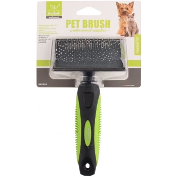 nunbell Pet's Brush (Black/Green)