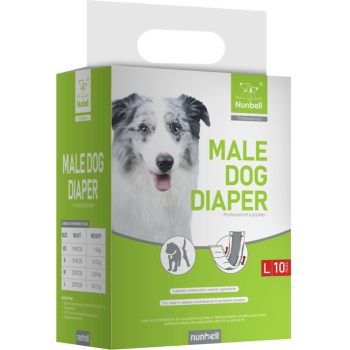 Nunbell Pet Dog Diaper Pants 10pcs L Szie