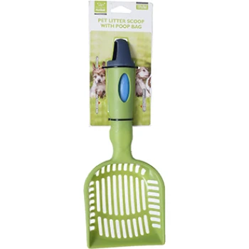 Nunbell Pet Litter Scoop With Poop Bag For Dogs