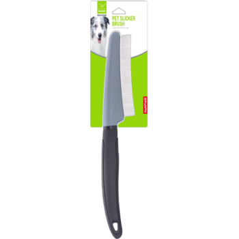 Nunbell Solid color handle flea comb - black