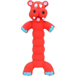 Nunbell Dog Toy Hippo-Red