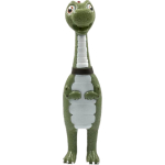 Nunbell dog toy  open mouth red back dinosaur