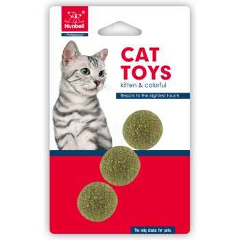 Nunbell 3PC catnip ball
