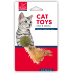 Nunbell Catnip Ball Cat Toy with Feather CATNIP TOYS
