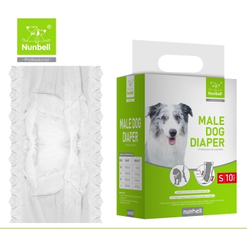 Nunbell Pet Dog Diaper Pants 10pcs S Szie