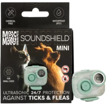 Max & Molly Soundshield Ultrasonic Tick & Flea Repeller mini JADE
