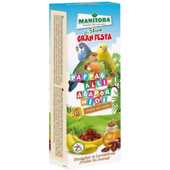 Manitoba Stick Budgies & Lovebirds Fruit Honey 64413
