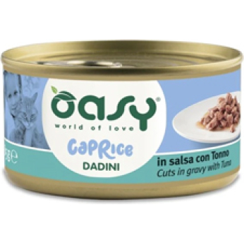 Oasy Wet Cat  Dadini - with tuna 85g