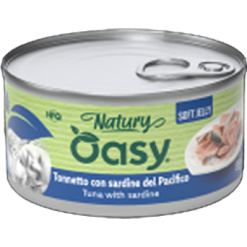 Oasy Wet Cat - Tuna with Sardine Can 85 gr