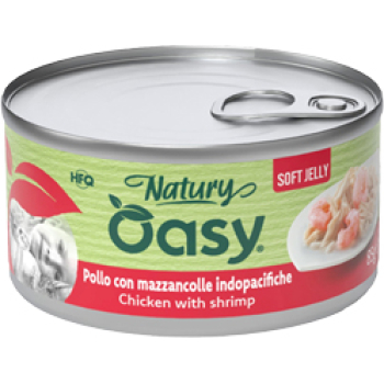 Oasy Wet Cat – Chicken with Shrimps Can 85 gr