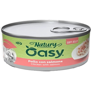 Oasy Wet Cat – Shickens and Salmon Can 150 gr