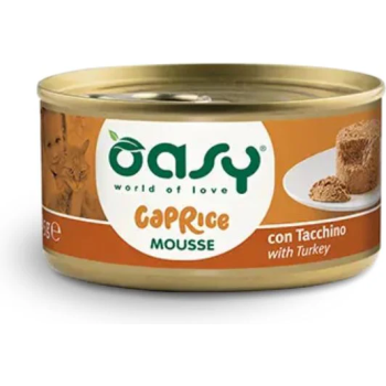Oasy Wet Cat - Mousse with TURKEY Can 85 gr