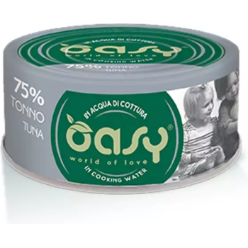 Oasy Wet Cat Food Tuna 70g Can